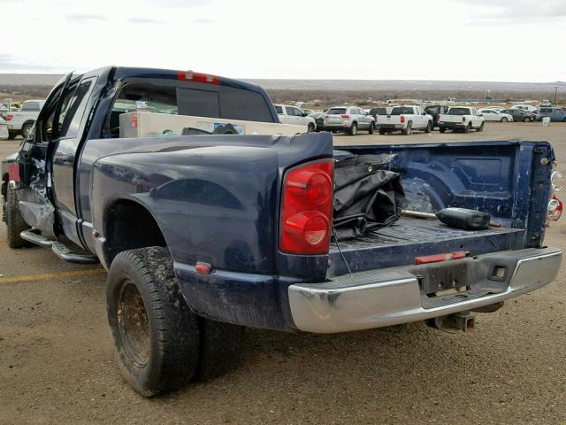 3D7ML48A88G174215 - 2008 DODGE RAM 3500 S BLUE photo 3