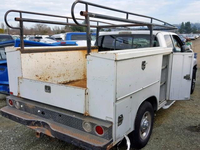 3B7KC23Z51G714841 - 2001 DODGE RAM 2500 WHITE photo 4