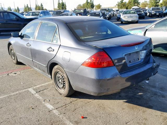 1HGCM56416A068952 - 2006 HONDA ACCORD LX GRAY photo 3