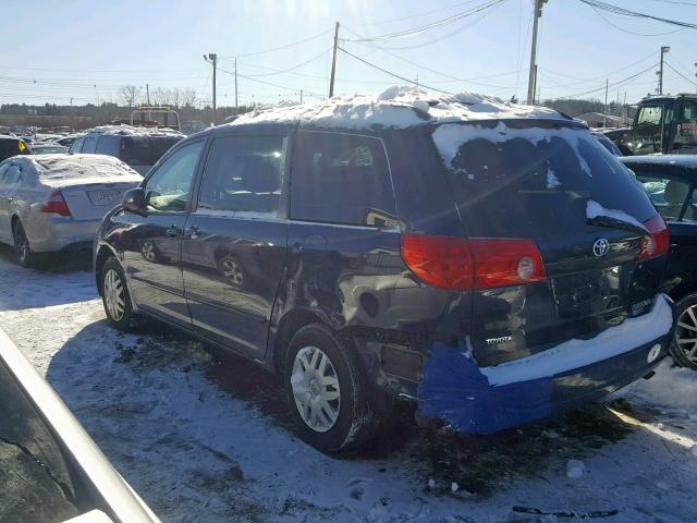 5TDZA23C66S493825 - 2006 TOYOTA SIENNA CE BLUE photo 3