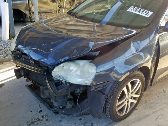 3VWRF71KX6M767260 - 2006 VOLKSWAGEN JETTA 2.5 BLUE photo 9