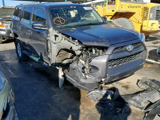 JTEBU5JR9G5306551 - 2016 TOYOTA 4RUNNER SR GRAY photo 1