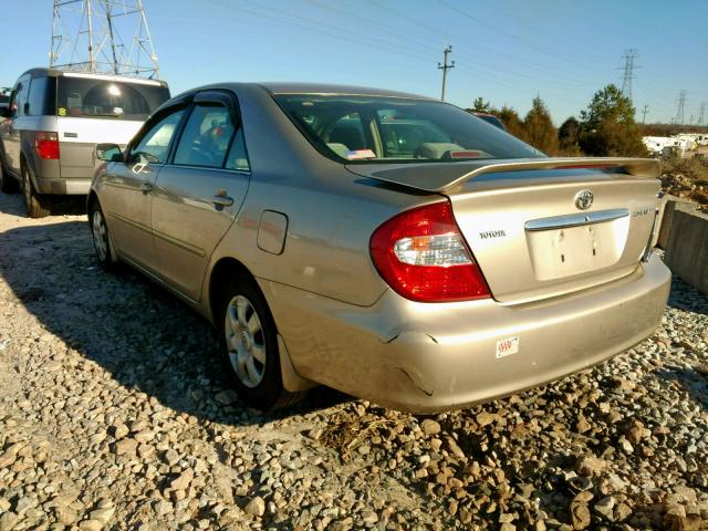 4T1BE32K83U691409 - 2003 TOYOTA CAMRY LE SILVER photo 3