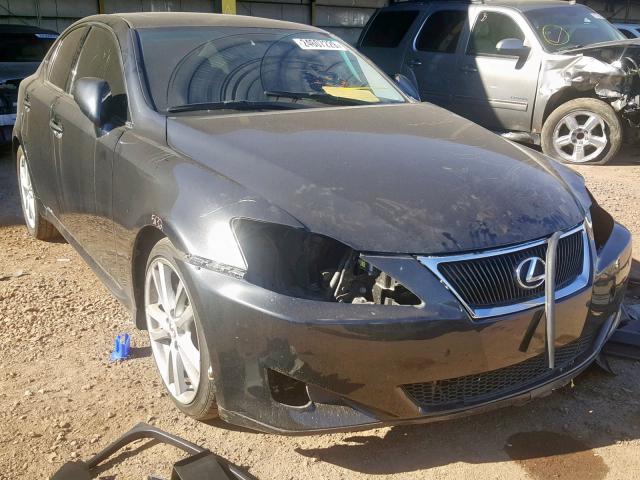 JTHBK262682076392 - 2008 LEXUS IS 250 GRAY photo 1