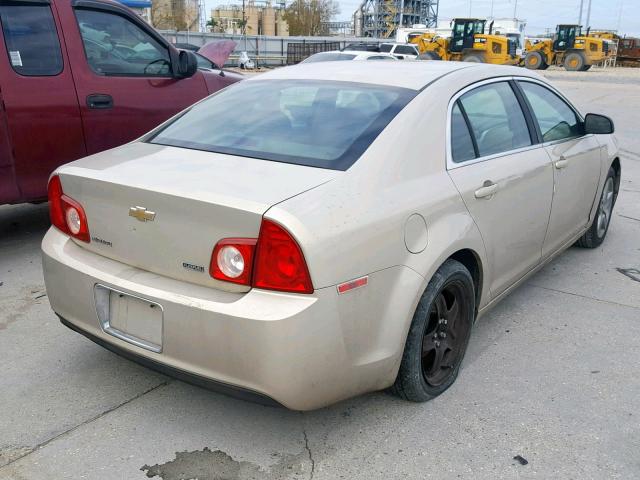 1G1ZA5E04AF114777 - 2010 CHEVROLET MALIBU LS Qızıl foto 4