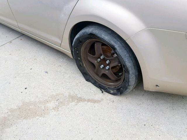 1G1ZA5E04AF114777 - 2010 CHEVROLET MALIBU LS Qızıl foto 9