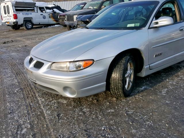 1G2WR52103F113567 - 2003 PONTIAC GRAND PRIX GRAY photo 9