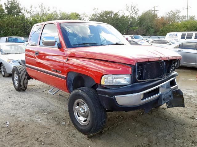 3B7KF23Z3VM594097 - 1997 DODGE RAM 2500 RED photo 1