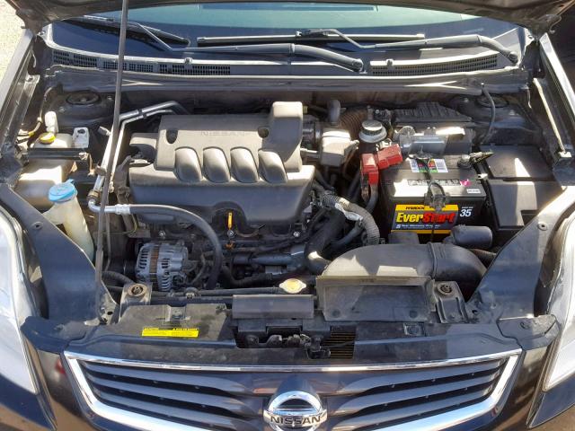 3N1AB6AP1CL635543 - 2012 NISSAN SENTRA 2.0 BLACK photo 7