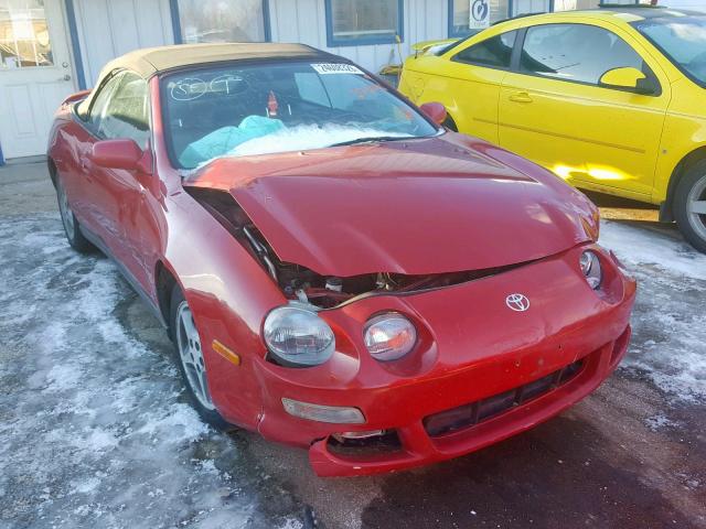 JT5FG02T0X0052831 - 1999 TOYOTA CELICA GT RED photo 1