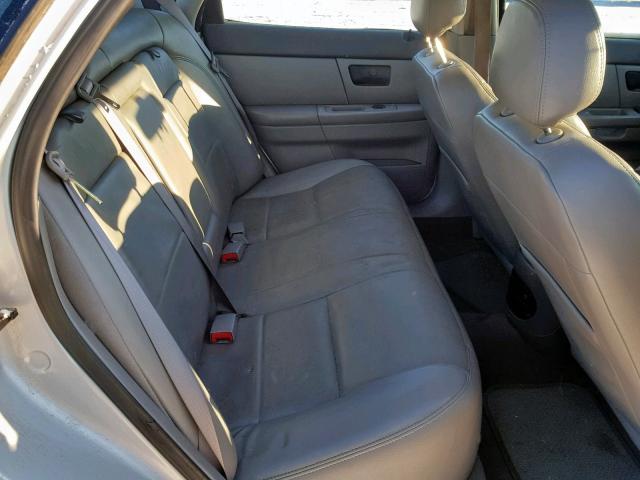 1FAFP55S84A201678 - 2004 FORD TAURUS SES GRAY photo 6