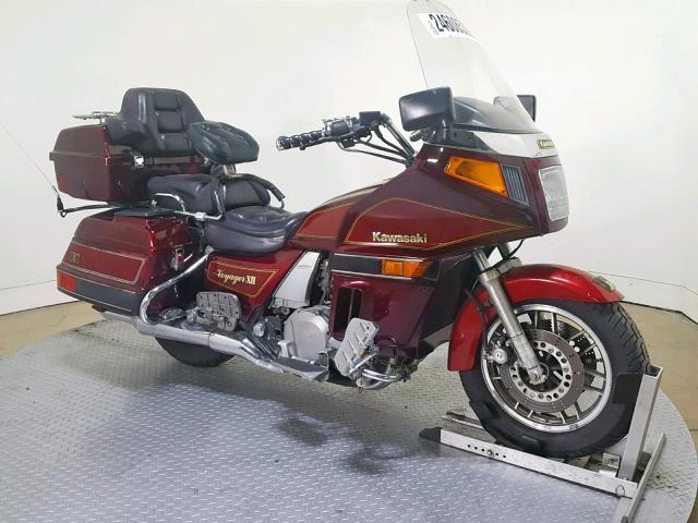 JKAZG9A10GA000593 - 1986 KAWASAKI ZG1200 RED photo 2