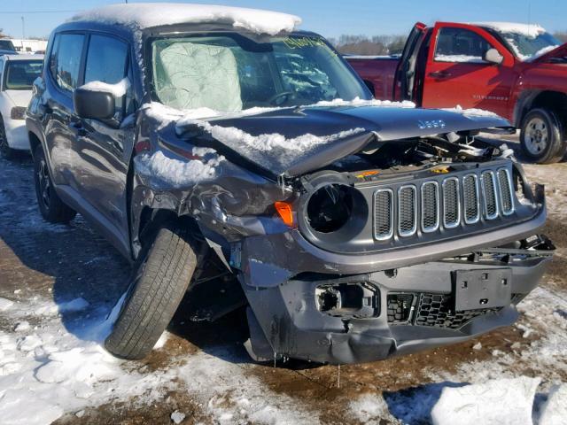 ZACCJBAB8HPG11616 - 2017 JEEP RENEGADE S BLACK photo 1