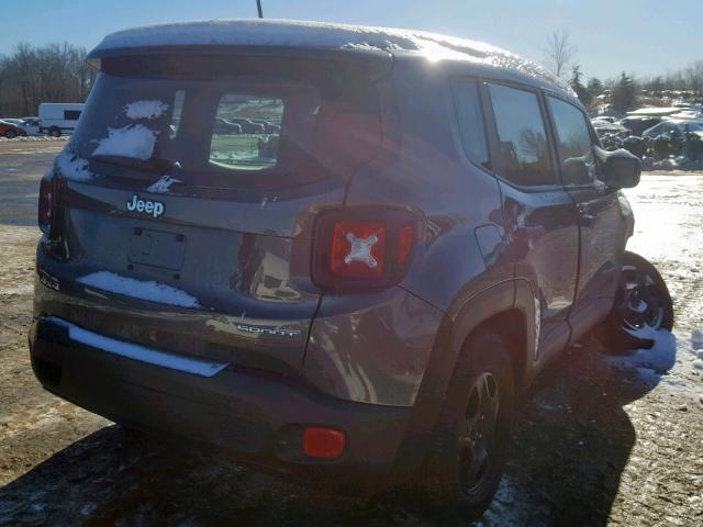 ZACCJBAB8HPG11616 - 2017 JEEP RENEGADE S 黑色 照片 4