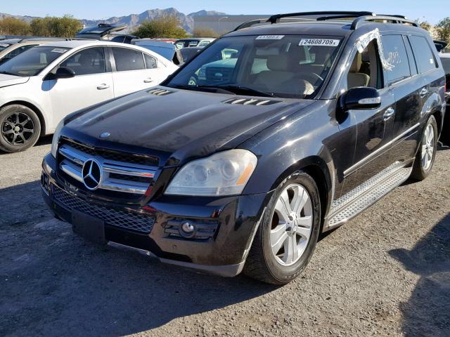 4JGBF71E77A250085 - 2007 MERCEDES-BENZ GL 450 4MA BLACK photo 2