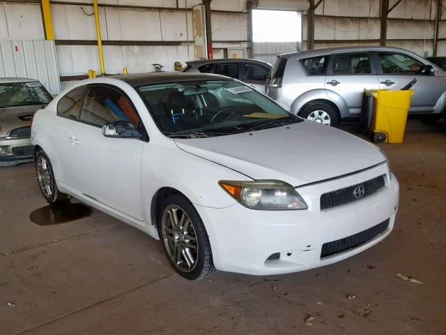 JTKDE167760132073 - 2006 TOYOTA SCION TC WHITE photo 1