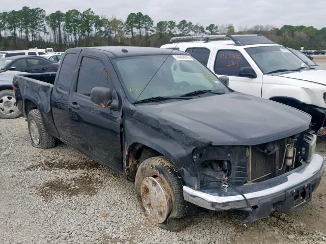 1GTCS199088111157 - 2008 GMC CANYON BLACK photo 1