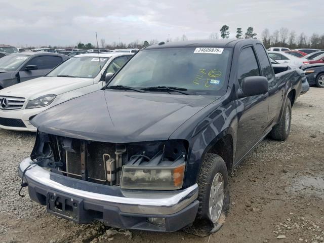 1GTCS199088111157 - 2008 GMC CANYON BLACK photo 2