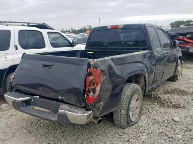 1GTCS199088111157 - 2008 GMC CANYON BLACK photo 4