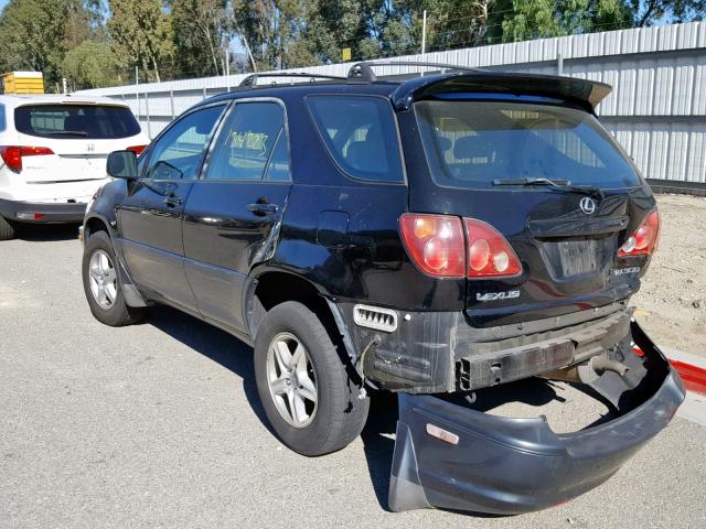 JT6GF10U7X0018017 - 1999 LEXUS RX 300 BLACK photo 3