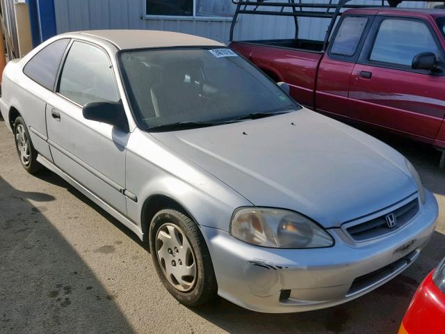 1HGEJ6229XL030483 - 1999 HONDA CIVIC DX SILVER photo 1