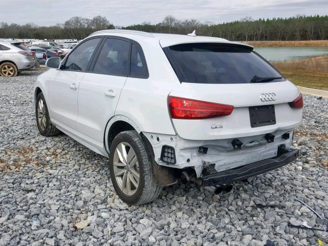 WA1BCCFS0HR000687 - 2017 AUDI Q3 PREMIUM WHITE photo 3