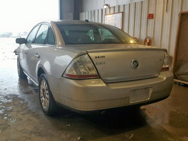 1MEHM41W58G612892 - 2008 MERCURY SABLE LUXU SILVER photo 3