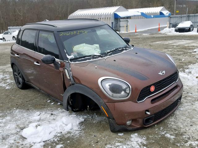 WMWZC5C58DWP32962 - 2013 MINI COOPER S C BROWN photo 1