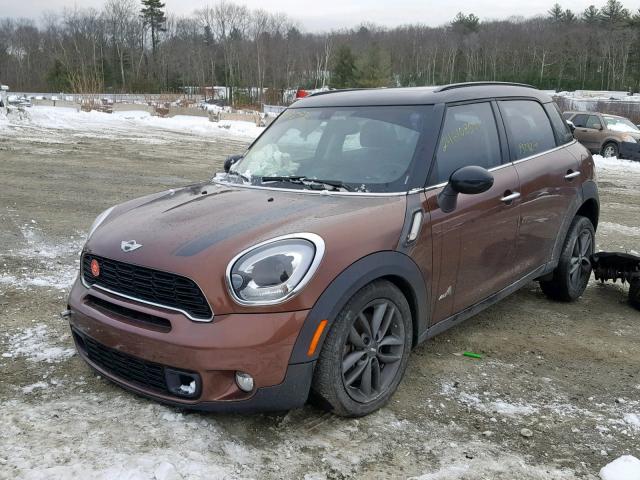 WMWZC5C58DWP32962 - 2013 MINI COOPER S C BROWN photo 2