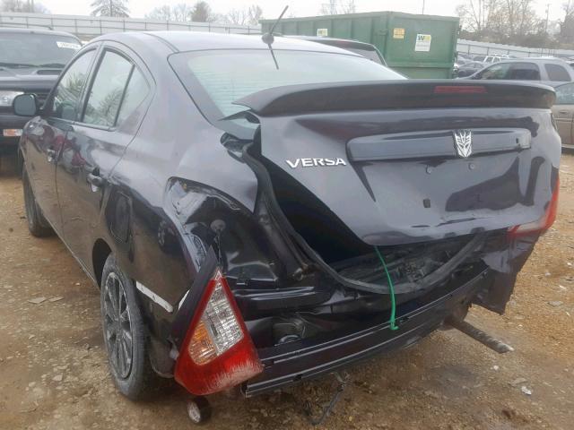 3N1CN7AP1FL940860 - 2015 NISSAN VERSA S GRAY photo 3