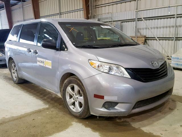 5TDZK3DC1GS691764 - 2016 TOYOTA SIENNA BAS GRAY photo 1