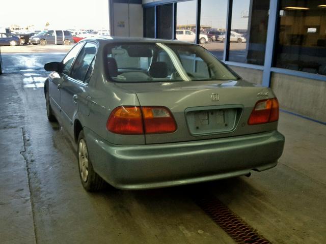2HGEJ6613YH509143 - 2000 HONDA CIVIC BASE Yaşıl foto 3