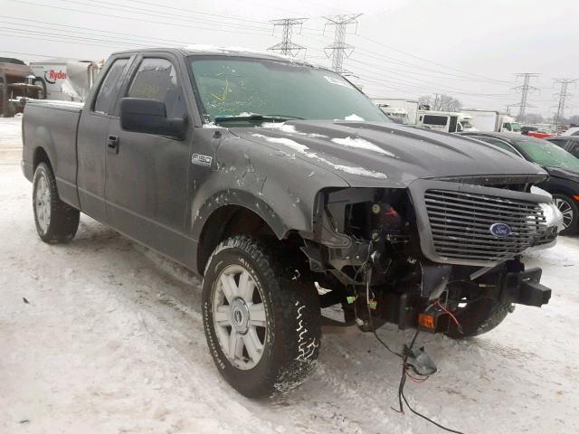 1FTPX12V07FA66628 - 2007 FORD F150 GRAY photo 1