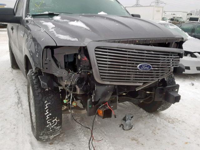 1FTPX12V07FA66628 - 2007 FORD F150 GRAY photo 10