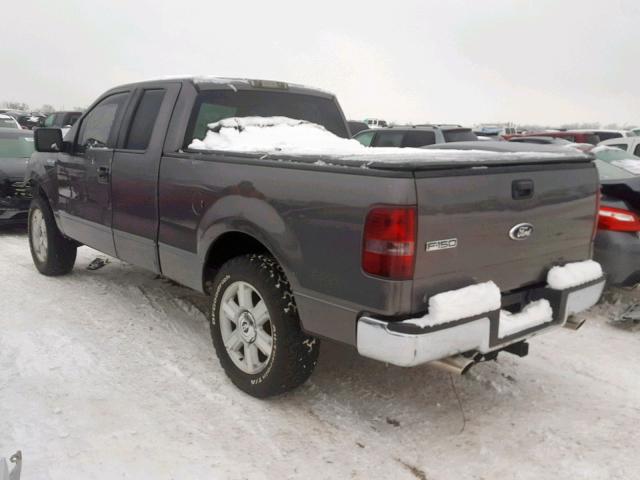 1FTPX12V07FA66628 - 2007 FORD F150 GRAY photo 3