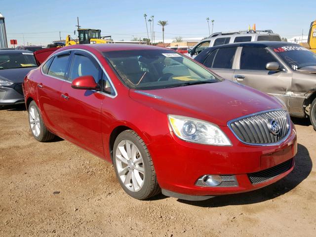 1G4PR5SK5C4156494 - 2012 BUICK VERANO CON RED photo 1