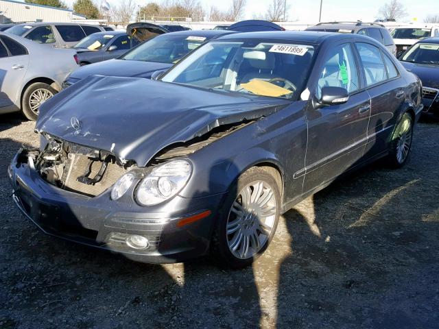 WDBUF56X27B082988 - 2007 MERCEDES-BENZ E 350 GRAY photo 2