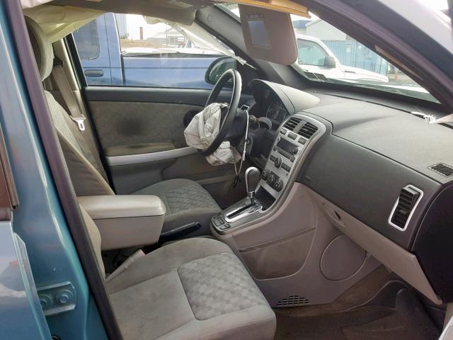 2CNDL23F486064934 - 2008 CHEVROLET EQUINOX LS BLUE photo 5