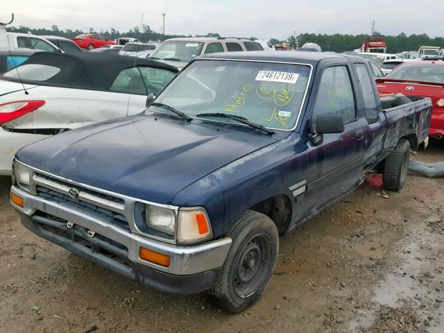 JT4RN93P9R5108087 - 1994 TOYOTA PICKUP 1/2 BLUE photo 2