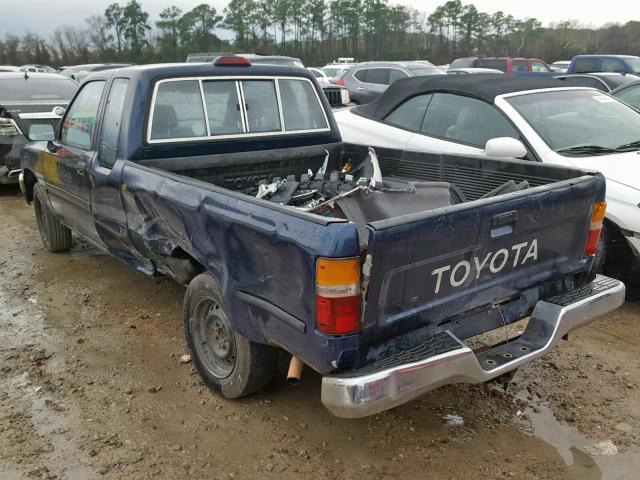 JT4RN93P9R5108087 - 1994 TOYOTA PICKUP 1/2 BLUE photo 3