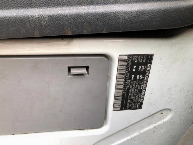 WD0PE745375175894 - 2007 DODGE SPRINTER 2 WHITE photo 10