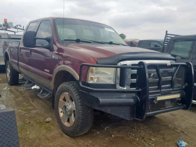 1FTWW31P26ED12676 - 2006 FORD F350 SRW S MAROON photo 1