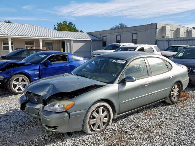 1FAFP56U65A299238 - 2005 FORD TAURUS SEL GRAY photo 2