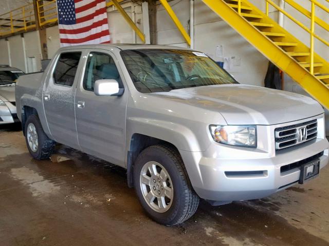 2HJYK16558H522633 - 2008 HONDA RIDGELINE GRAY photo 1