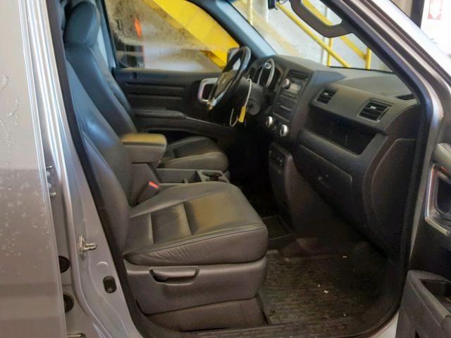 2HJYK16558H522633 - 2008 HONDA RIDGELINE GRAY photo 5