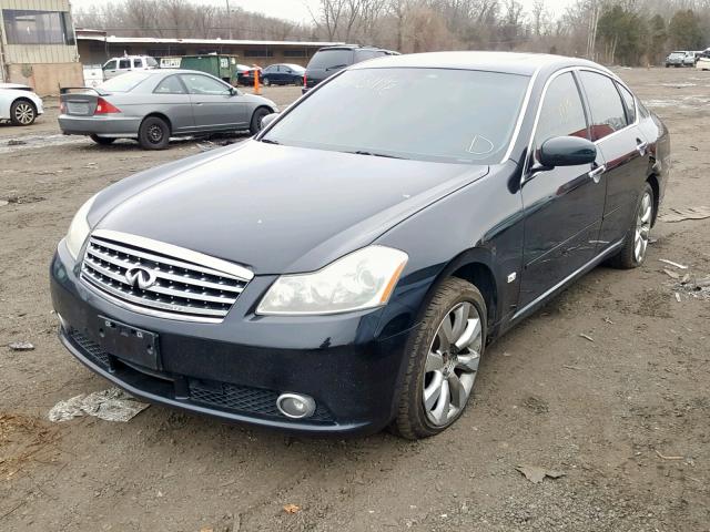 JNKAY01F96M250594 - 2006 INFINITI M35 BASE BLACK photo 2