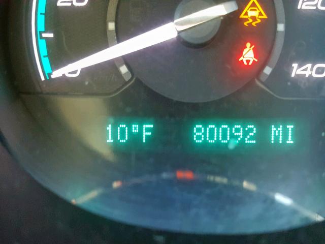 1G1ZH57B094270655 - 2009 CHEVROLET MALIBU 1LT შავი ფოტო 8