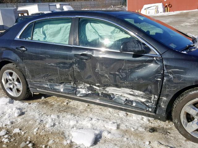 1G1ZH57B094270655 - 2009 CHEVROLET MALIBU 1LT შავი ფოტო 9