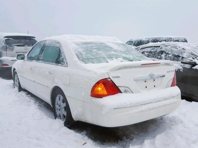 4T1BF28BX2U204210 - 2002 TOYOTA AVALON XL WHITE photo 3