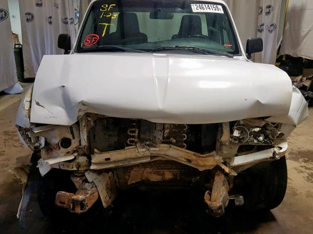 1FTYR10D45PA04441 - 2005 FORD RANGER WHITE photo 9